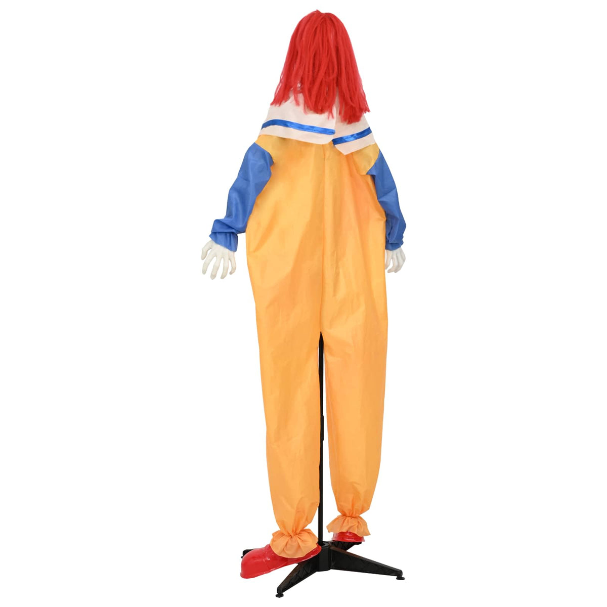 vidaXL Halloween Scary Clown SPOOKA Yellow and Blue 126.5 x 180 cm - 69093