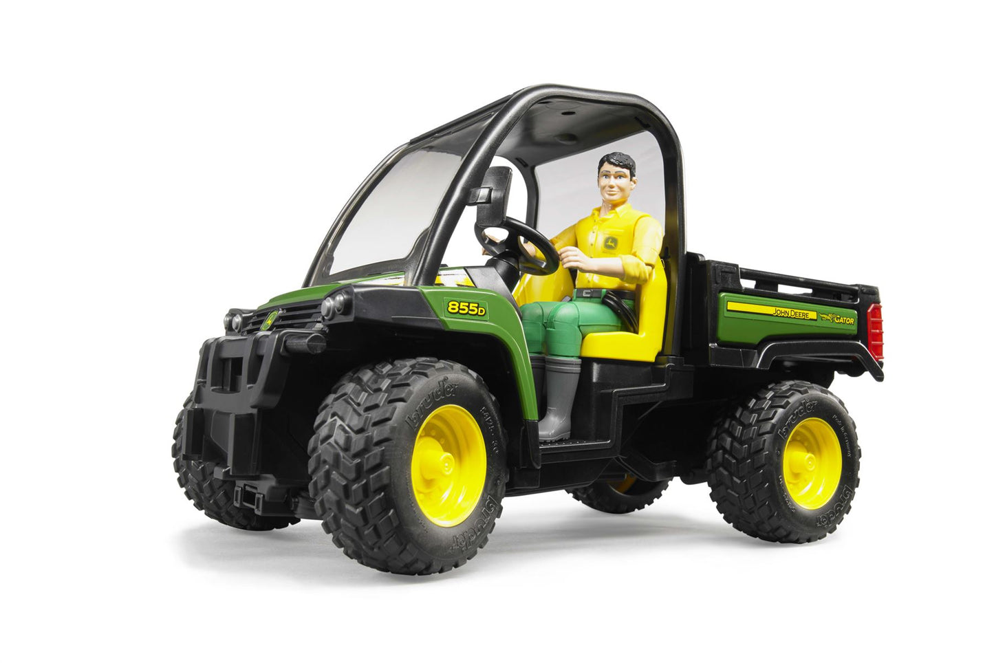 John Deere Gator XUV 855D with driver