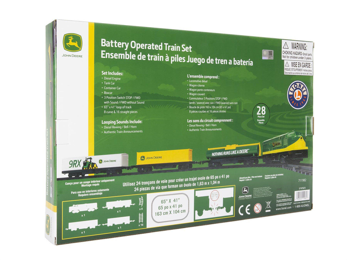 John Deere Mini Train Set