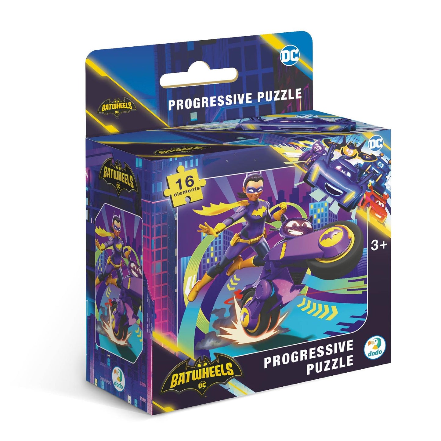 Puzzle Batwheels. Batgirl Cycle. Bibi 16 pcs