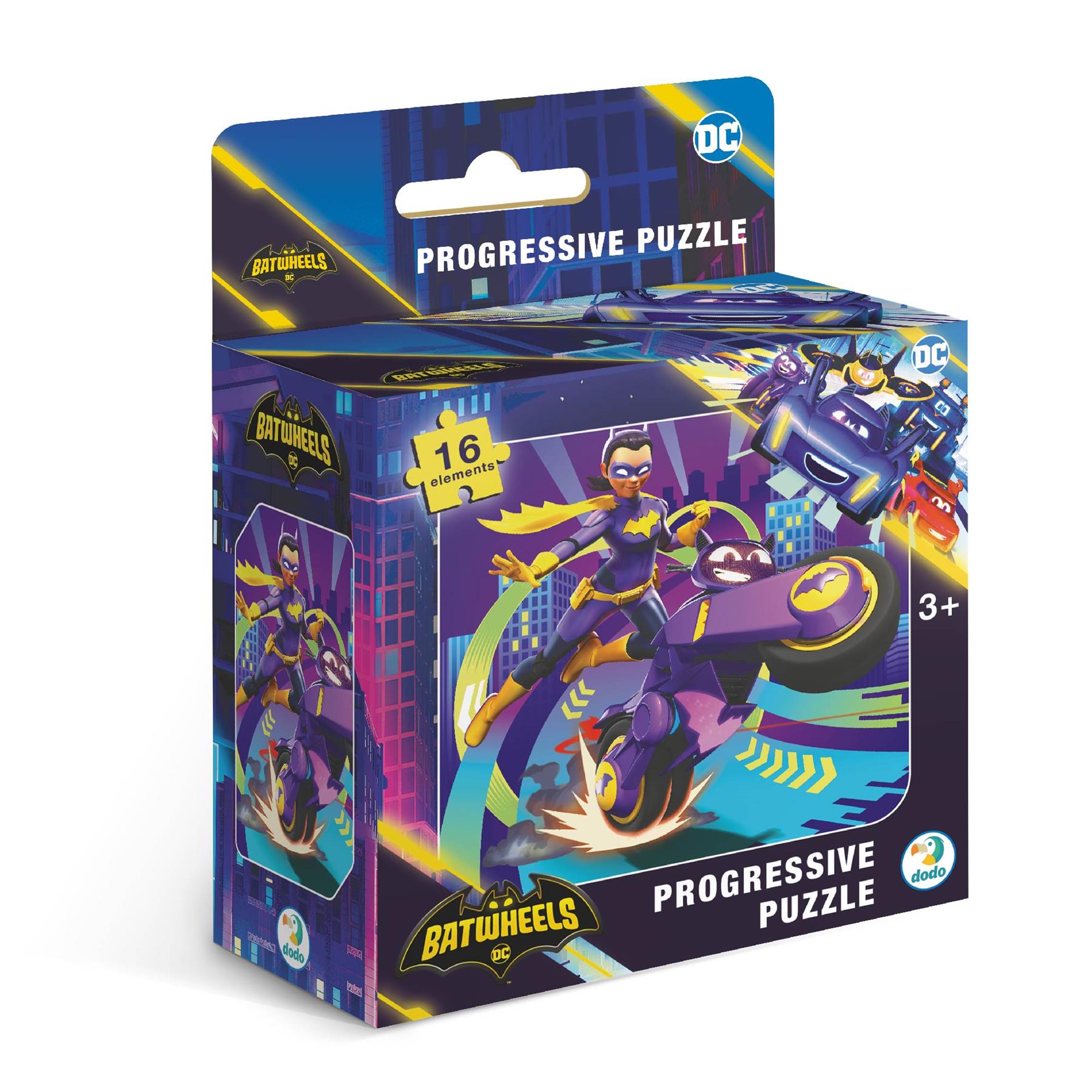 Puzzle Batwheels. Batgirl Cycle. Bibi 16 pcs