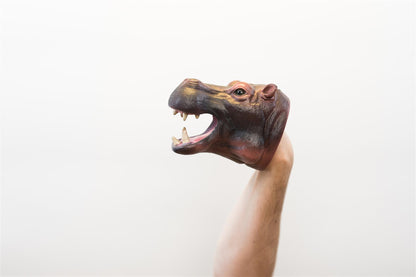 Wild Thingz Hand Puppet - Hippo