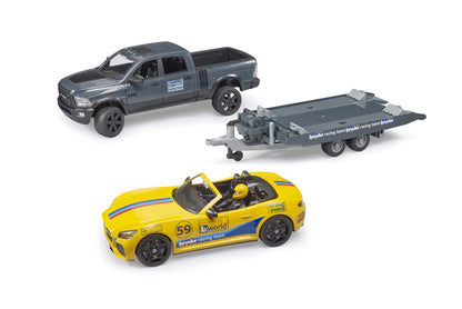 RAM 2500 Power Wagon and BRUDER Roadster Racing Team