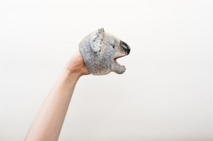 Wild Thingz Hand Puppet - Grey Koala