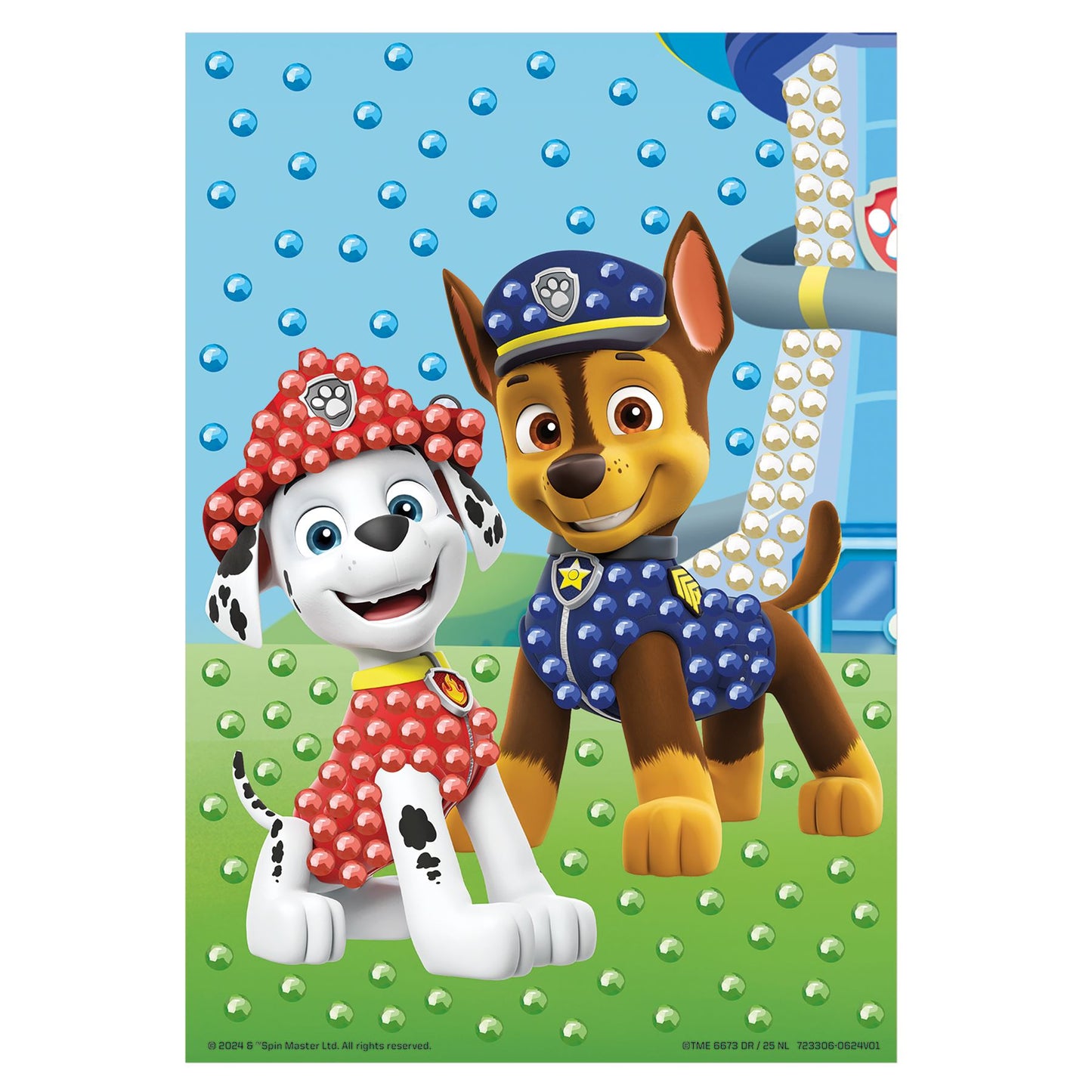 Paw Patrol Bead Art