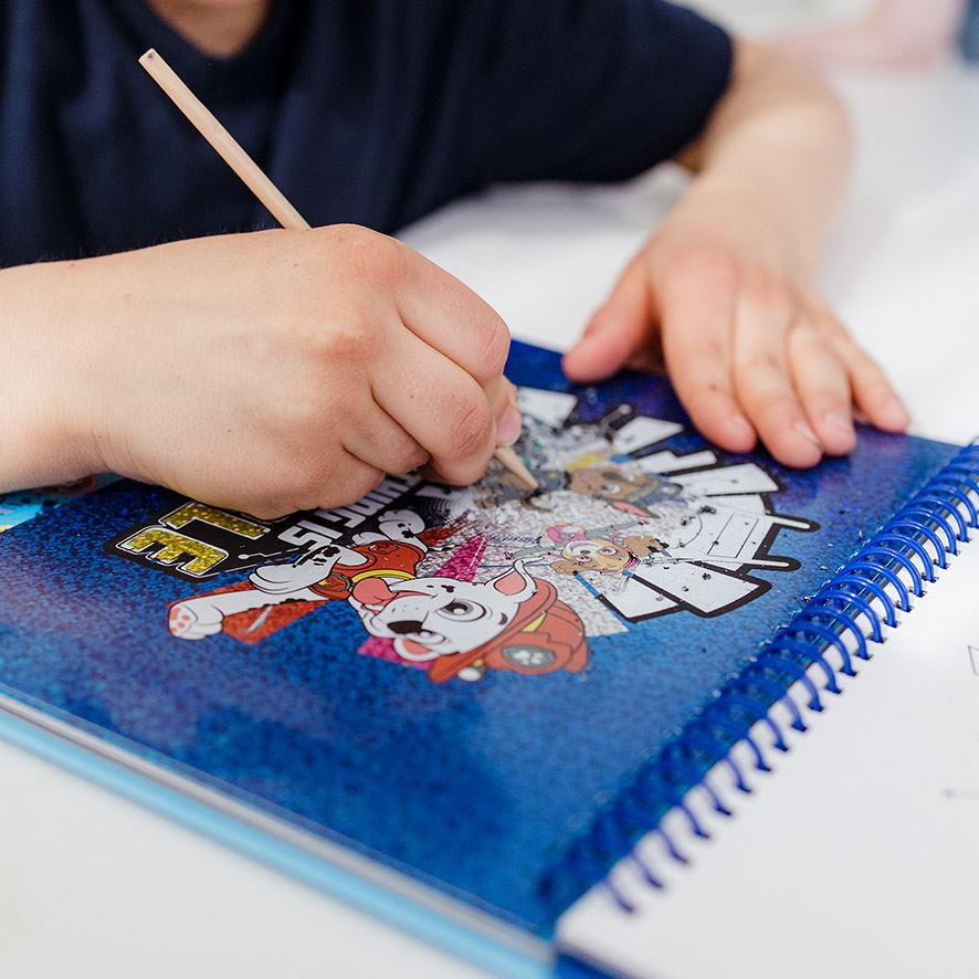 PAW PATROL SCRATCH BOOK