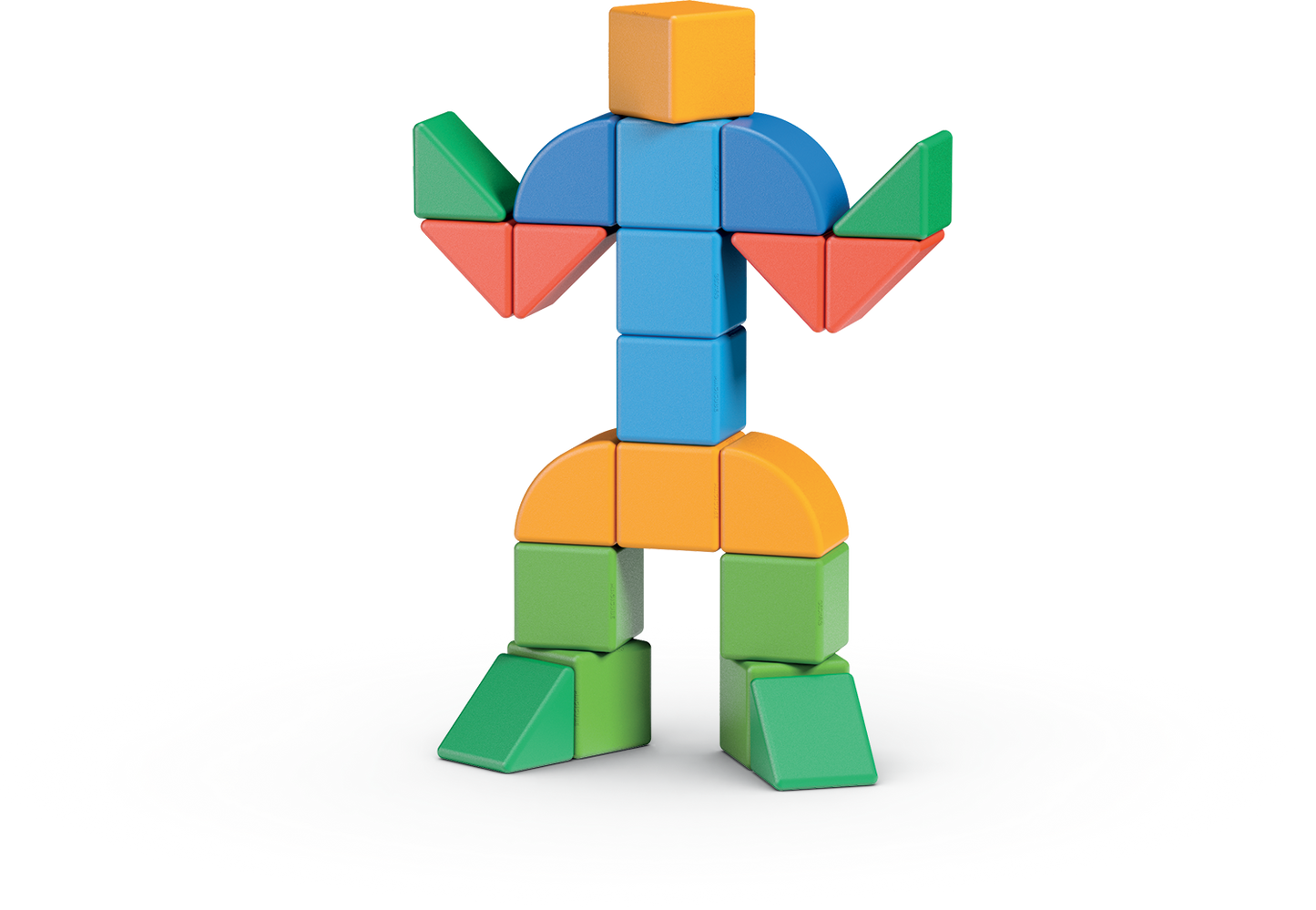 Geomag Magicube Recycled Plastic World Magnetic Shapes
