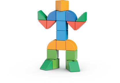 Geomag Magicube Recycled Plastic World Magnetic Shapes