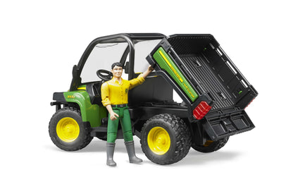 John Deere Gator XUV 855D with driver