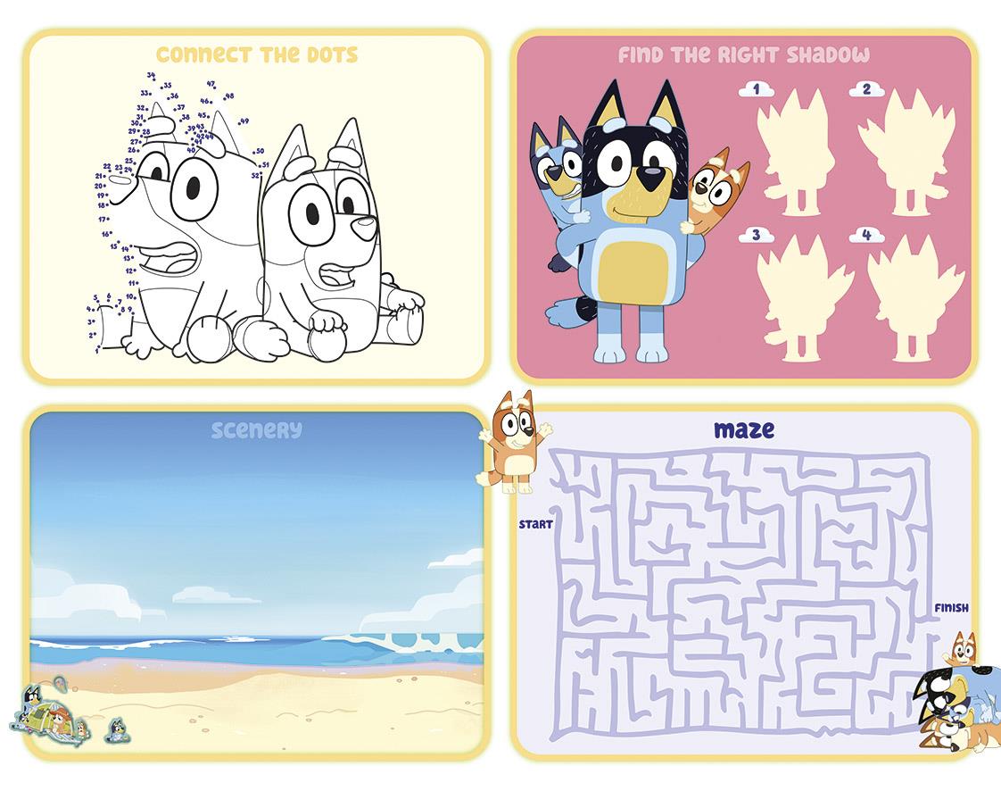 Bluey Super Sticker Set
