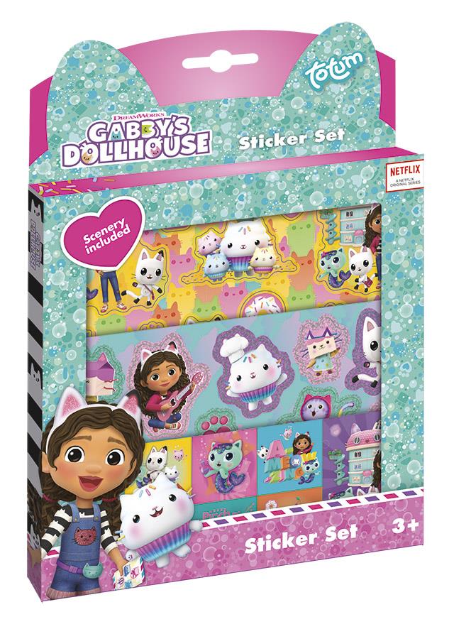 GABBY'S DOLLHOUSE STICKERSET