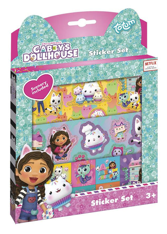 GABBY'S DOLLHOUSE STICKERSET