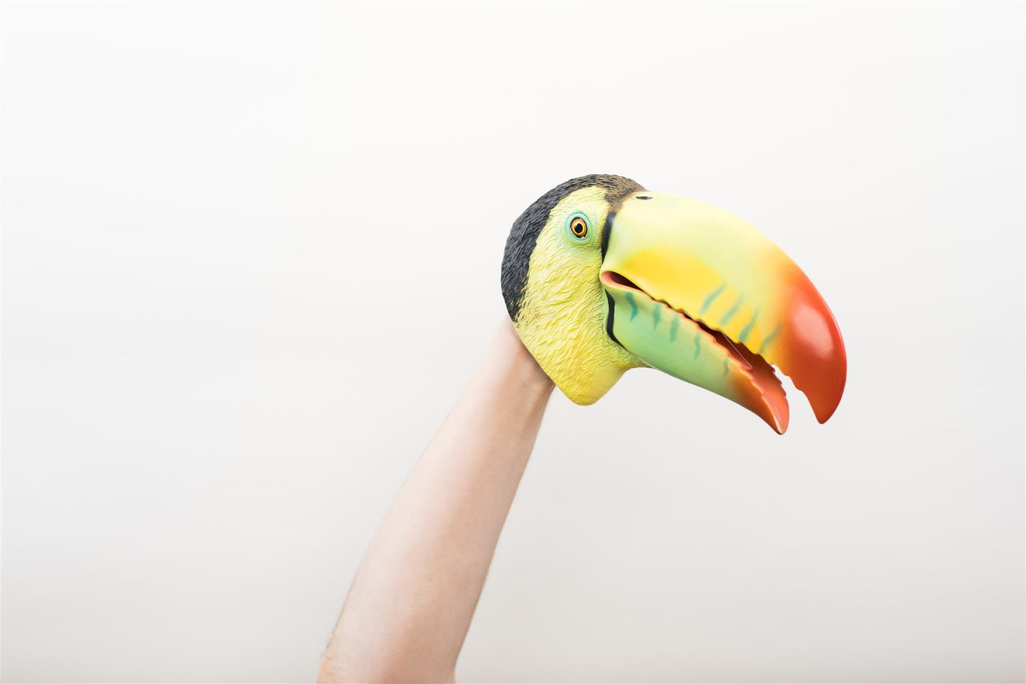 Wild Thingz Hand Puppet - Green Toucan