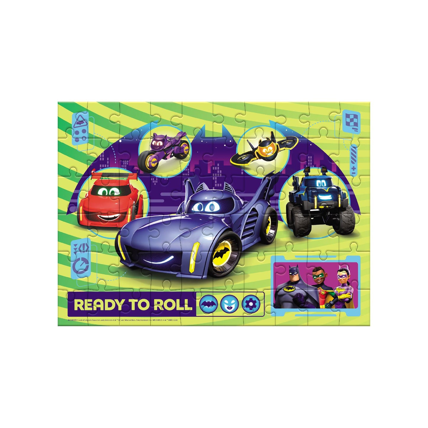 Puzzle Wheels Just Want to Have Fun 60 pcs