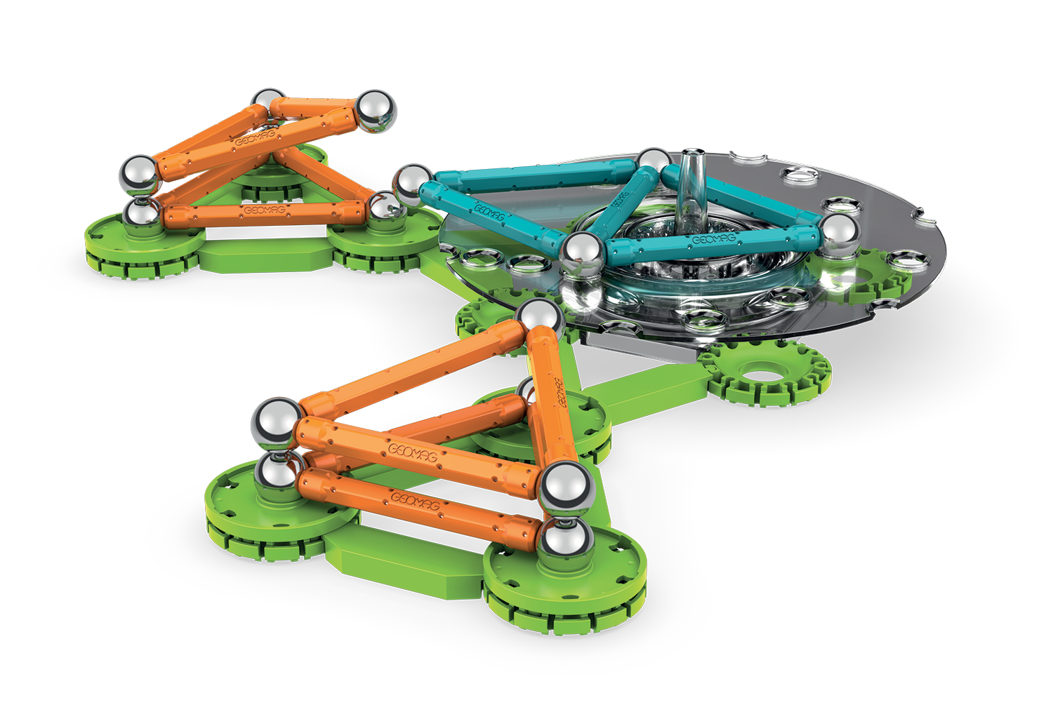 Geomag Mechanics Gravity Motion Magnetic Gears - 96 Pieces
