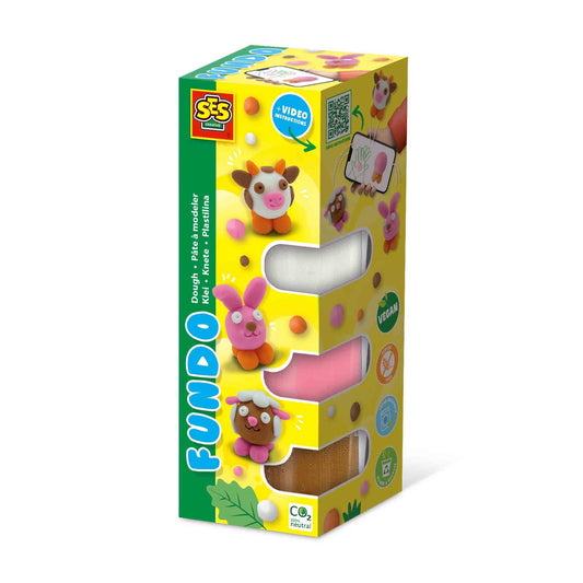 FunDo dough - Farm animals (3x90gr-1x40gr)