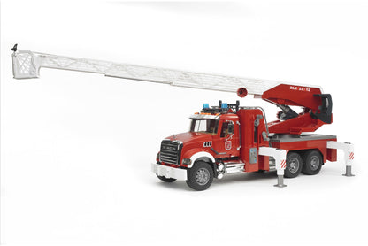 MACK Granite Fire engine with ladder, waterpump and L+S Modu - 17138