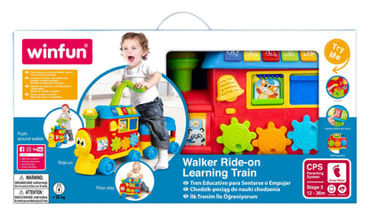 Walker Ride-On Learning Train - Blue