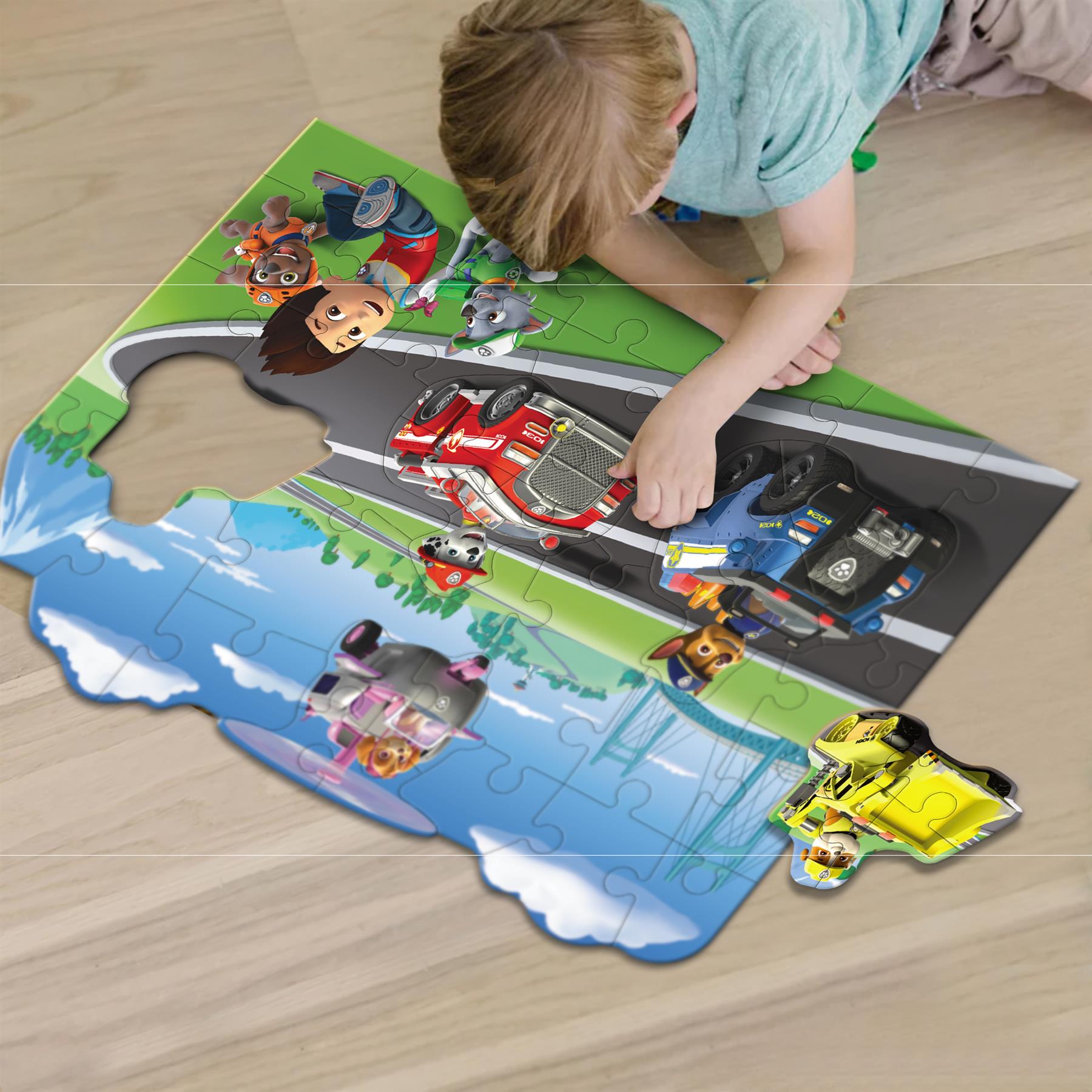 Giant floor puzzle