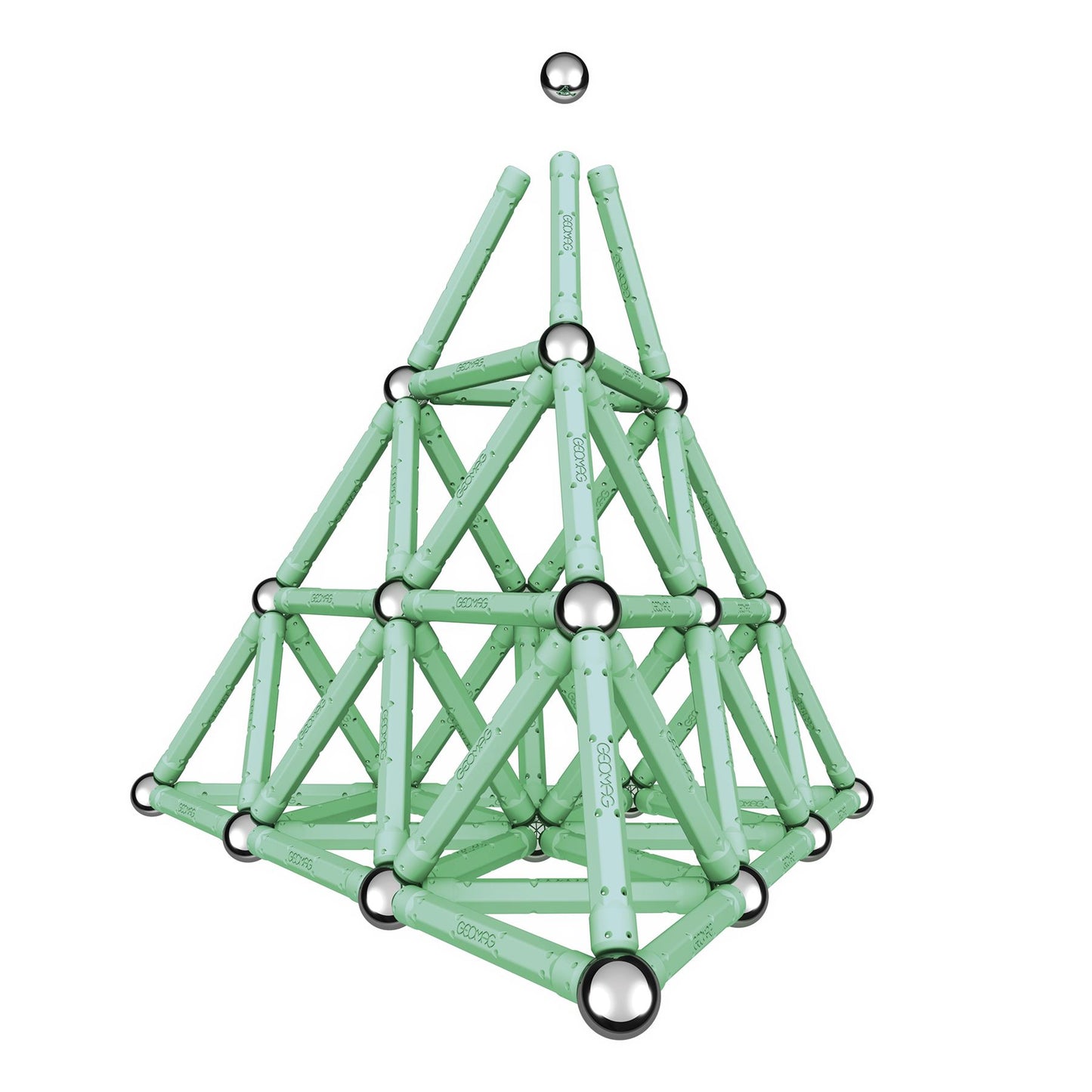Geomag Classic Glow Magnetic Shapes - 142 Pieces