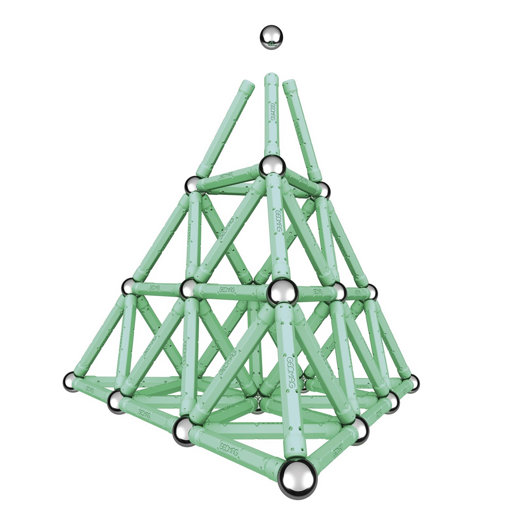 Geomag Classic Glow Magnetic Shapes - 142 Pieces