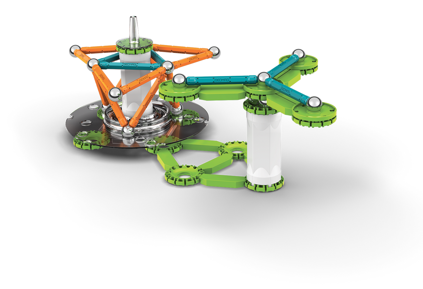 Geomag Mechanics Gravity Motion Magnetic Gears - 96 Pieces