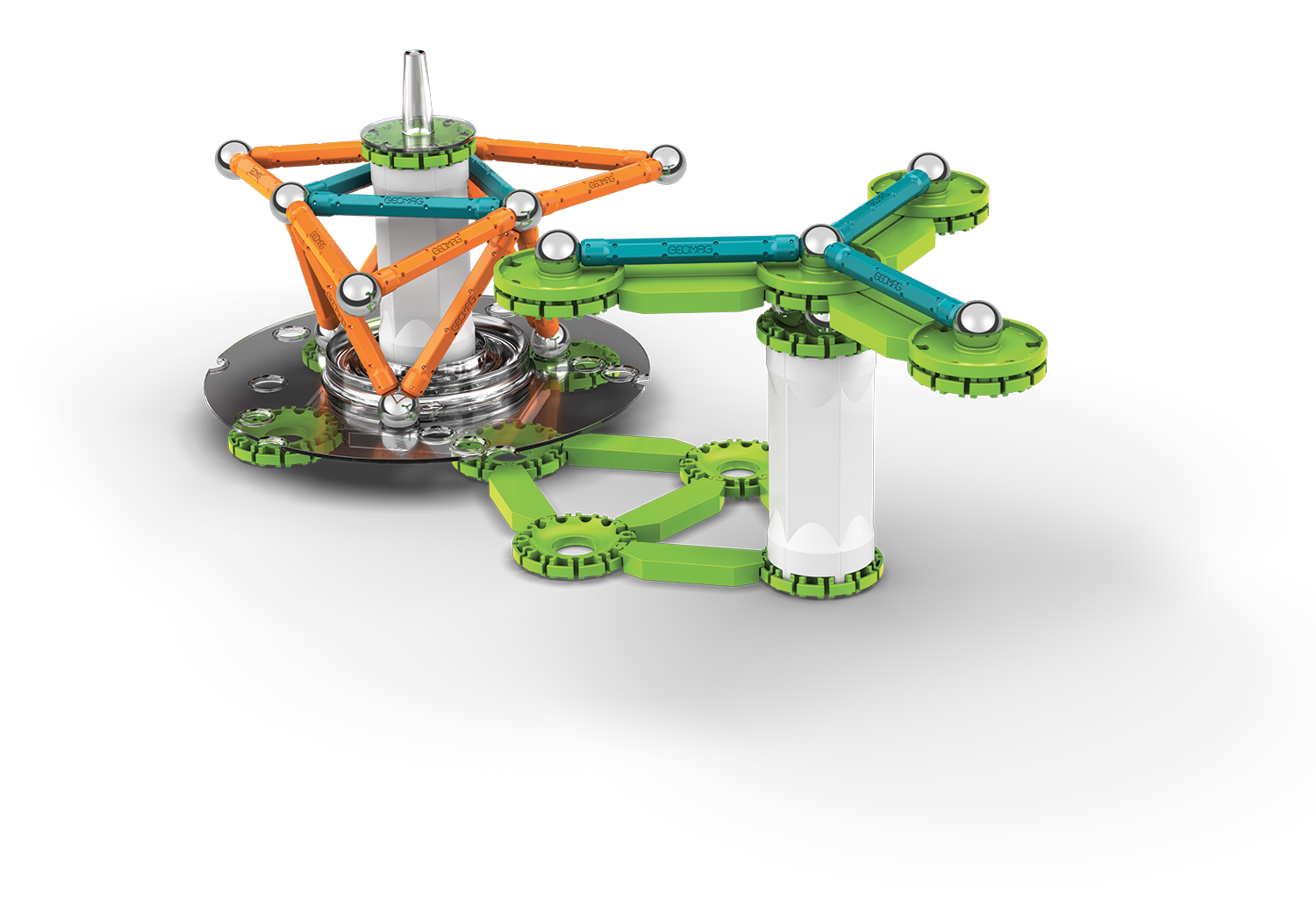 Geomag Mechanics Gravity Motion Magnetic Gears - 96 Pieces