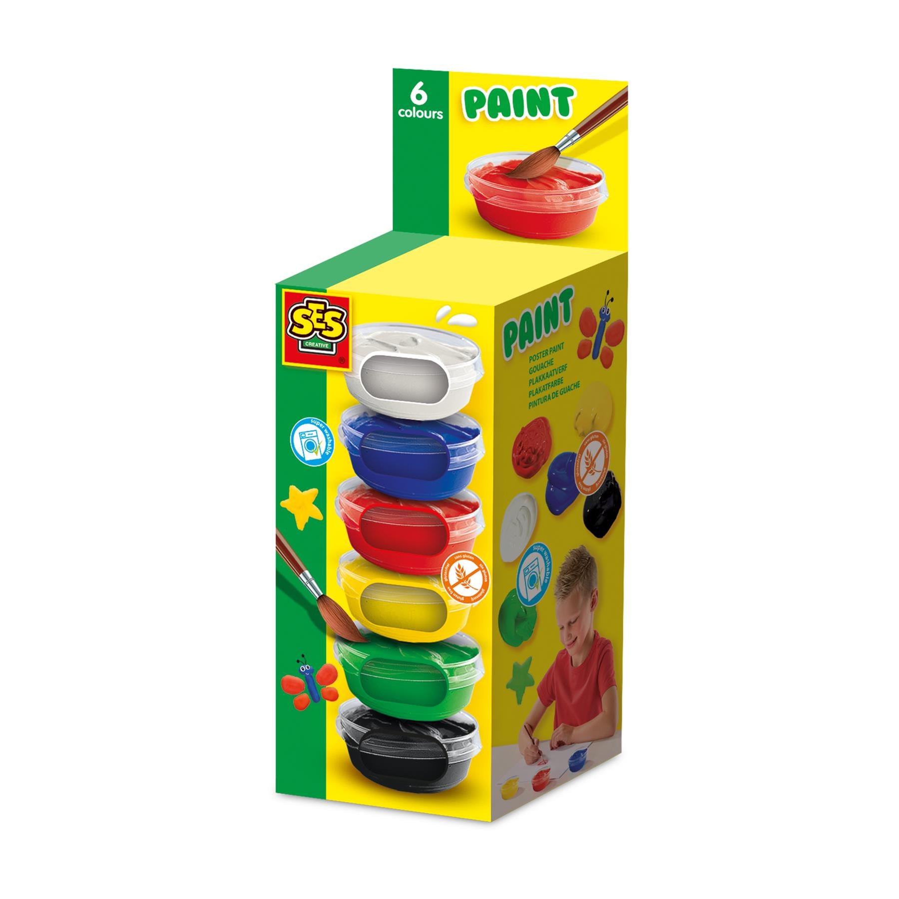 Poster paint (6x45ml)