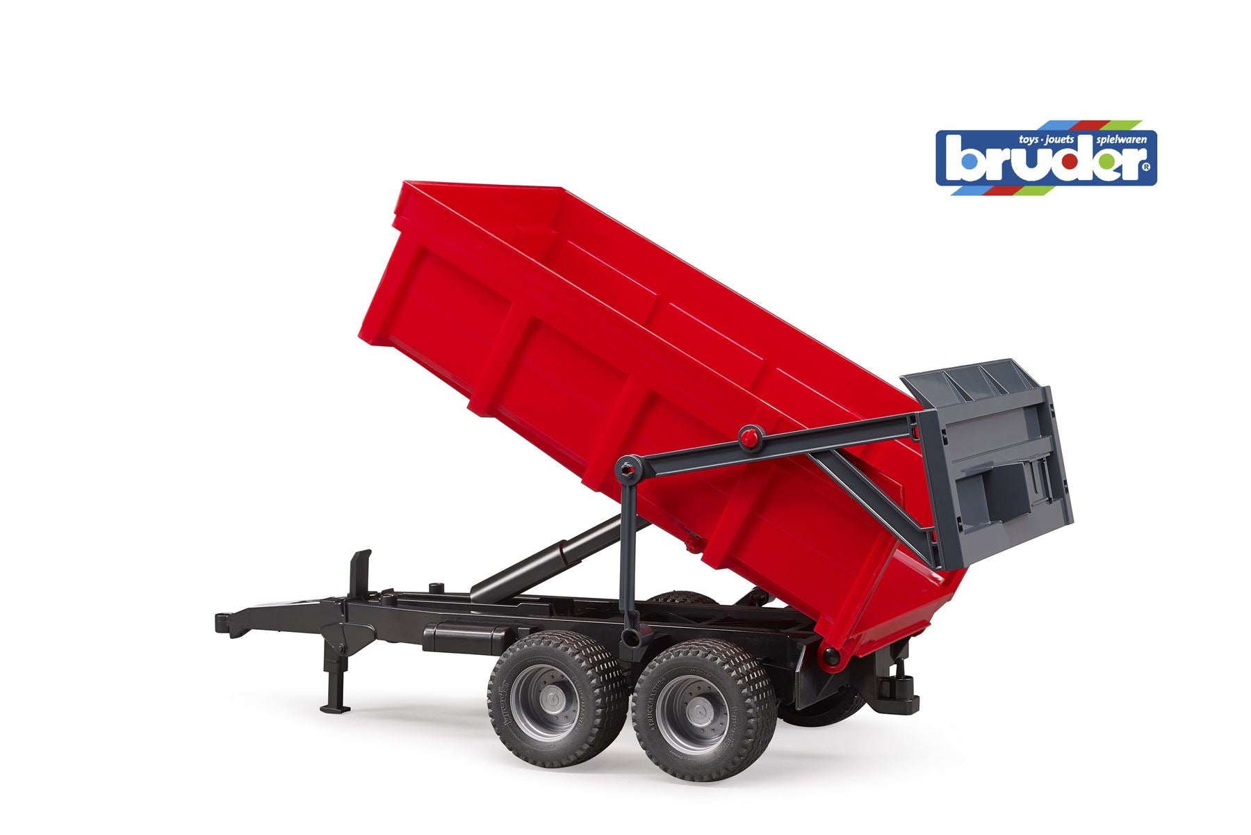 Tipping trailer (red)