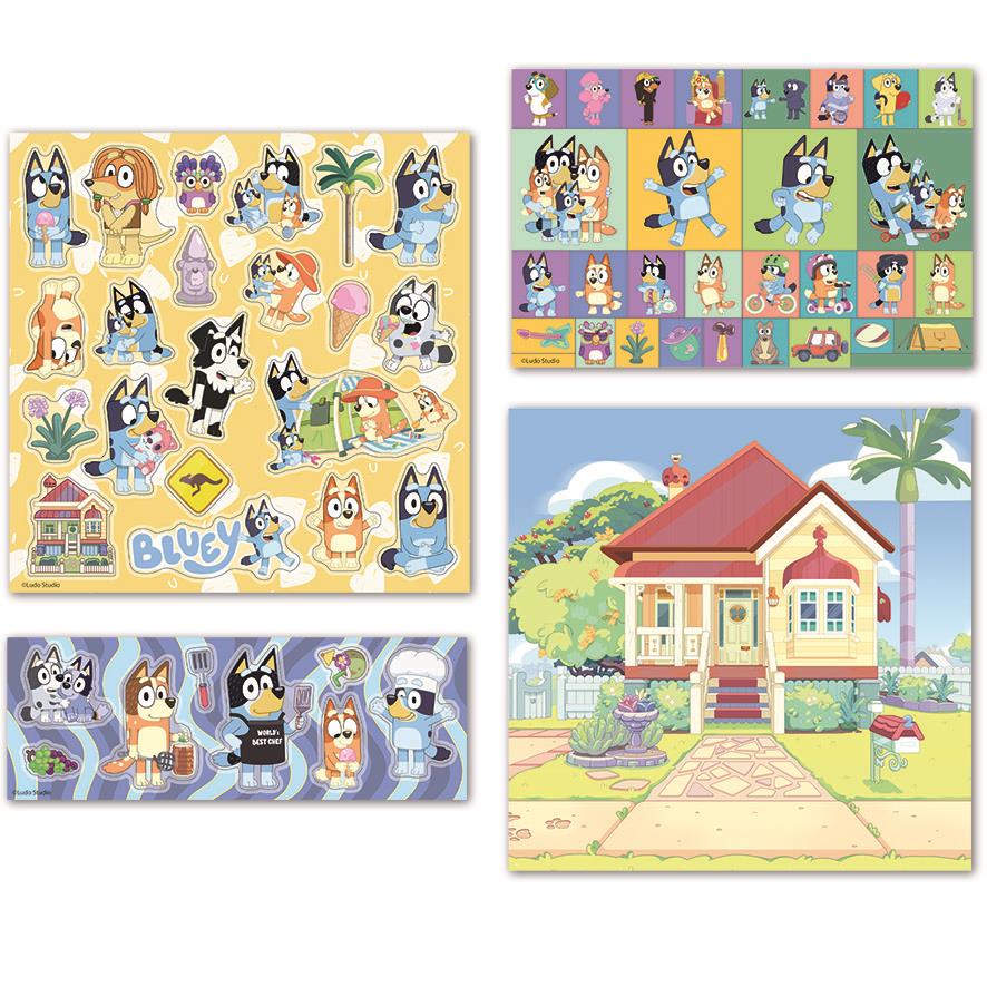 Bluey Sticker Set