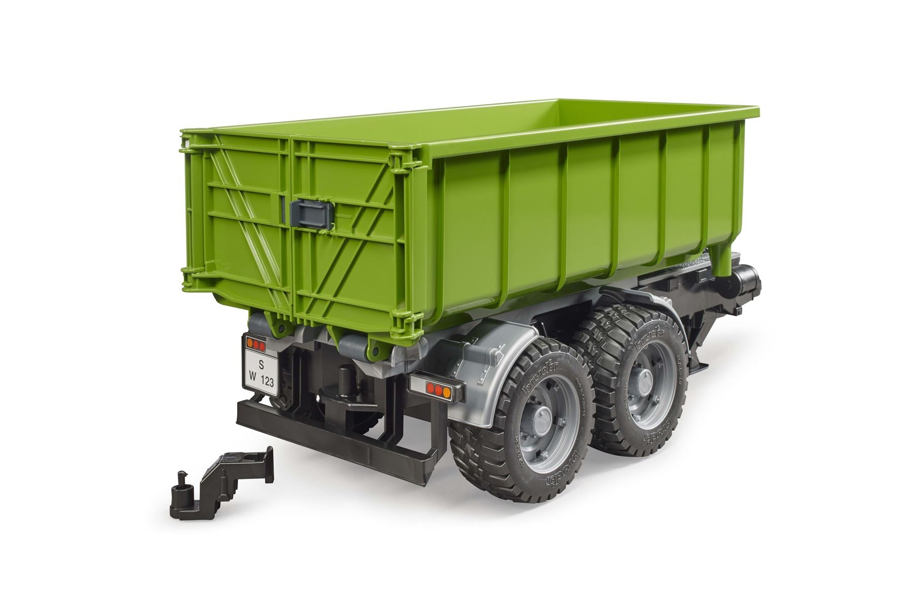 Roll-Off-Container trailer for tractors