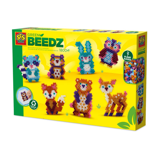 Green Beedz - Iron on beads set forest animals