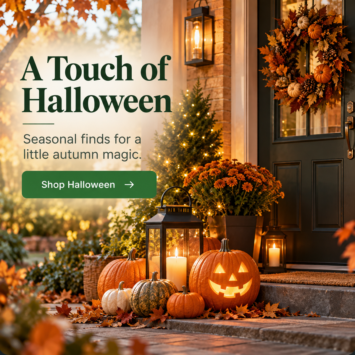 A touch of Halloween