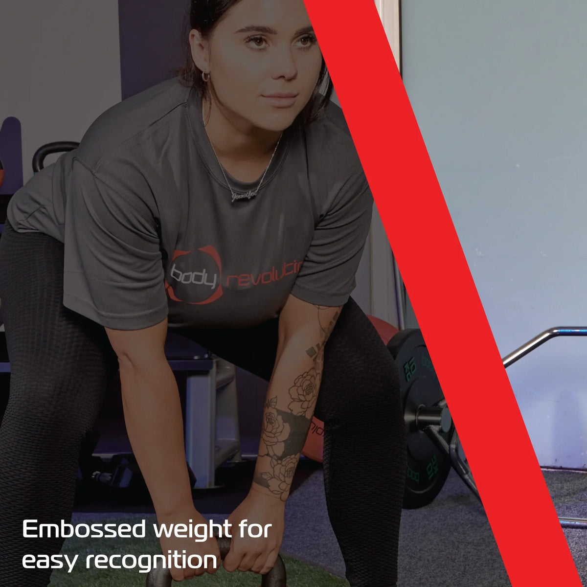 Body Revolution 24 kg Cast Iron Kettlebells