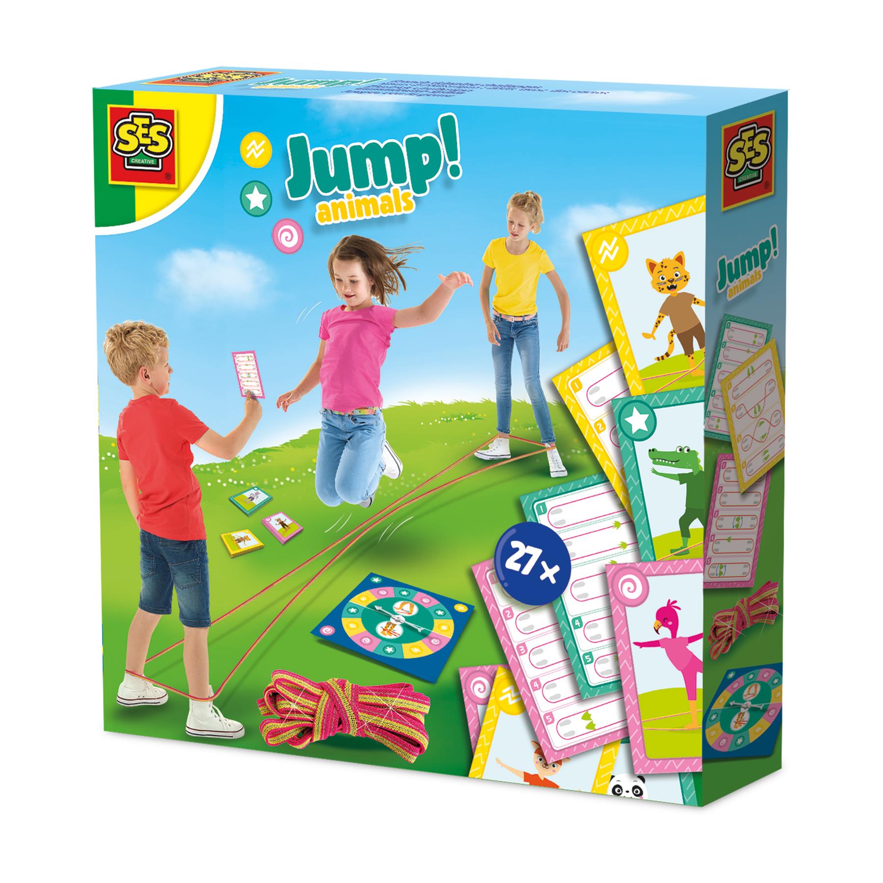 Jump! animals - French skipping challenges