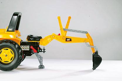 CAT Tractor with Frontloader & Rear Excavator