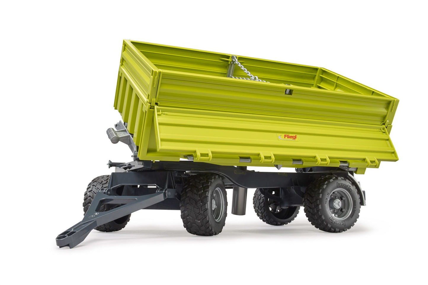 Fliegl Three way tipp. trailer with removable top