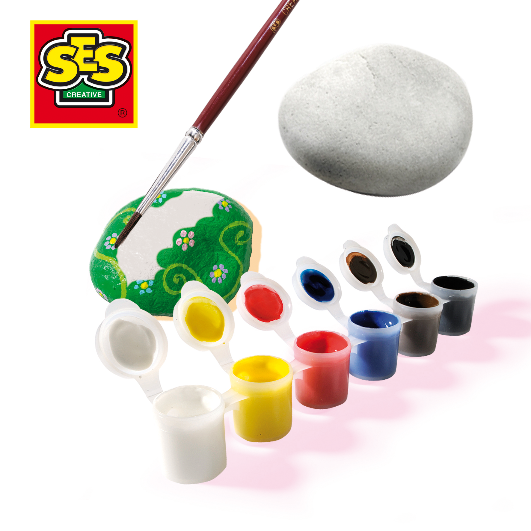 Painting stones