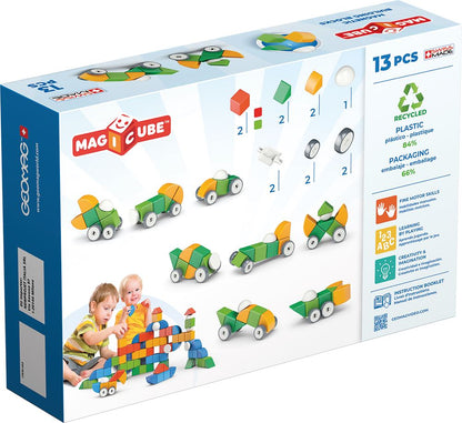 Geomag Magicube Recycled Plastic Magnetic Shapes