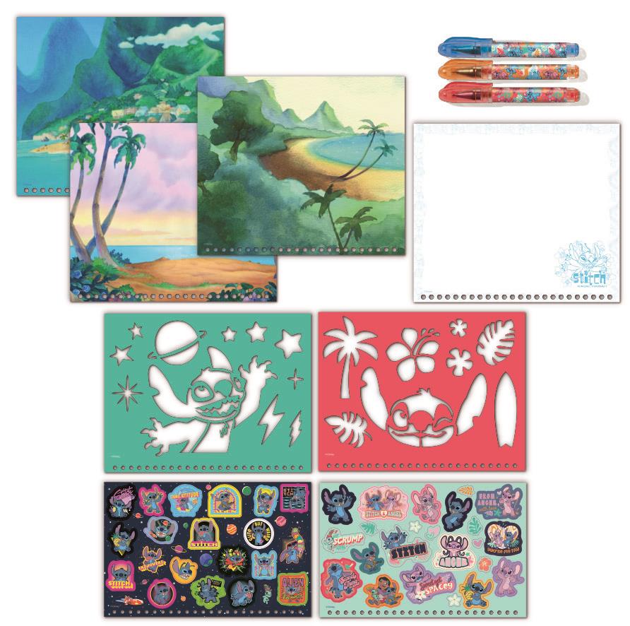 Disney Stitch Designer Activity Books