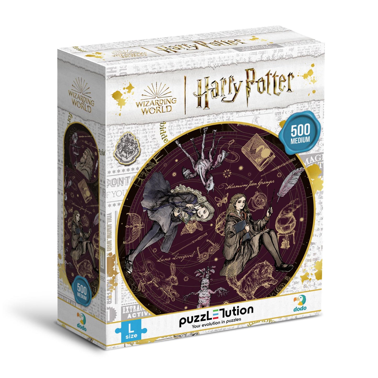 Puzzle Medium L Harry Potter Leade, Perfectionist, Extraordinary - 500 pcs
