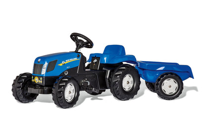 New Holland TVT 190 Tractor & Trailer