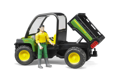 John Deere Gator XUV 855D with driver