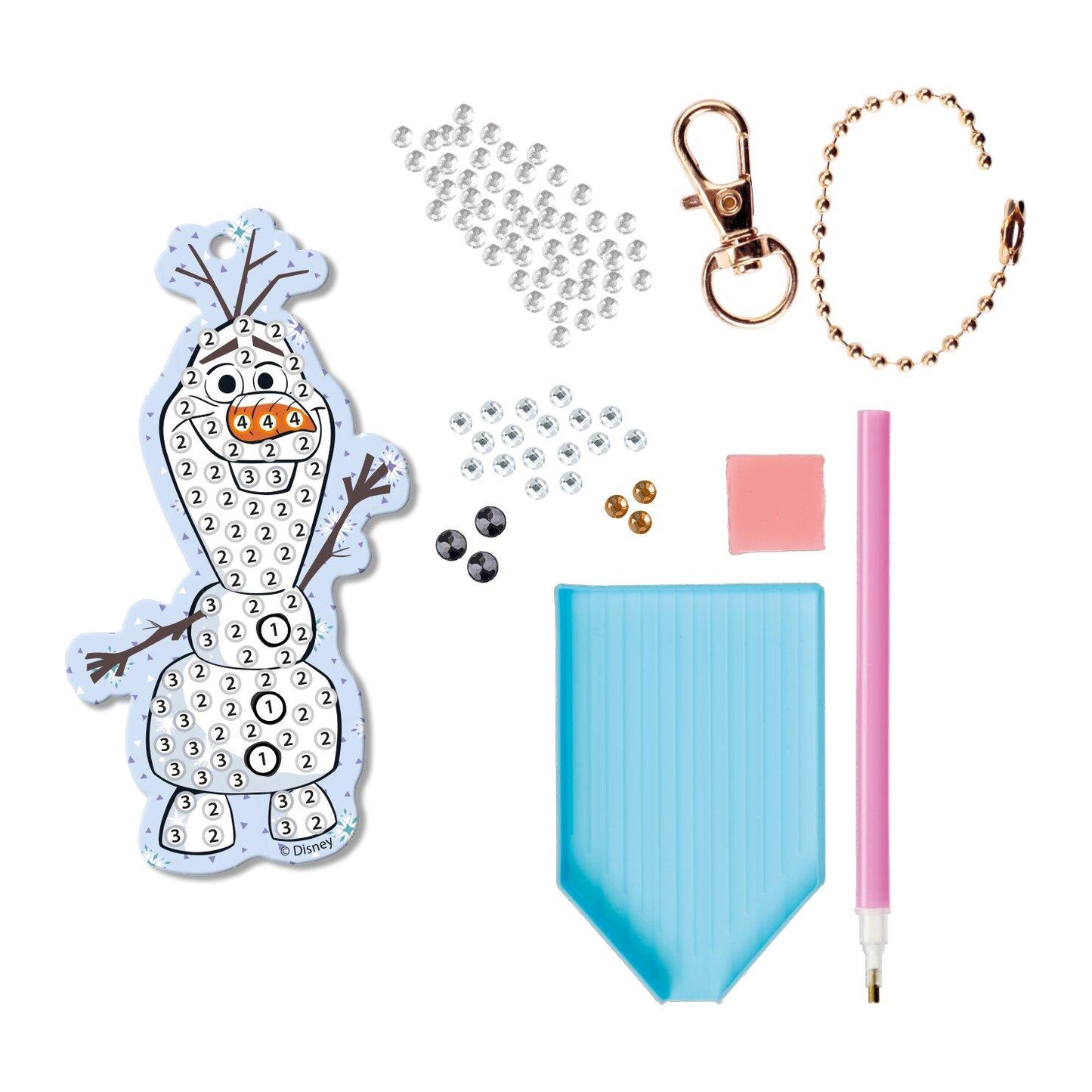 Frozen Make your own Diamond painting Key ring