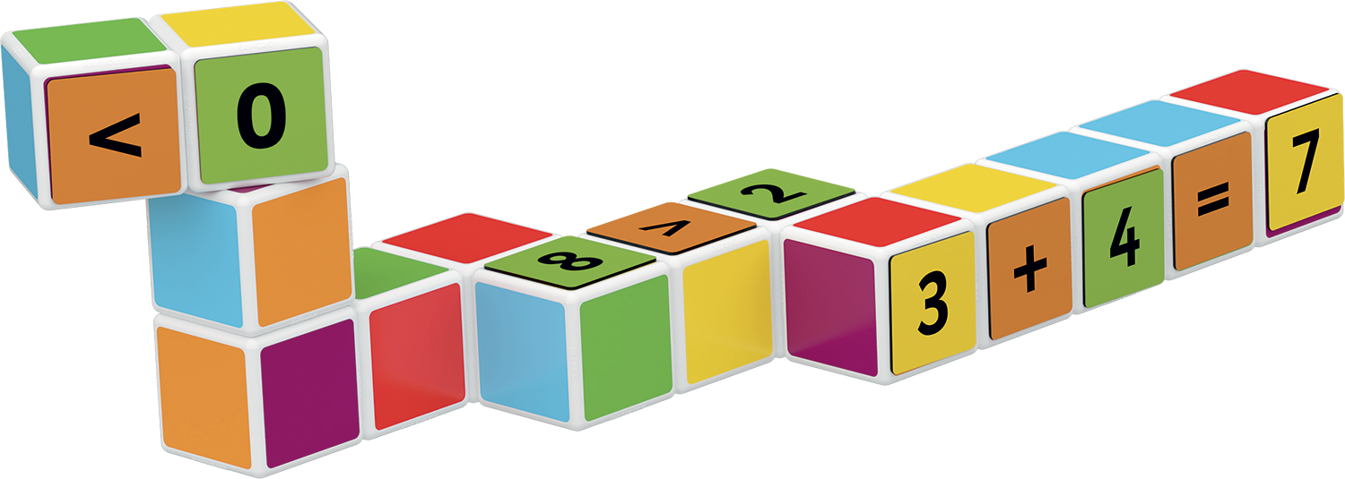 Magicube Maths Building 16 Cubes