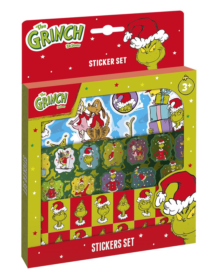 Grinch Sticker Set