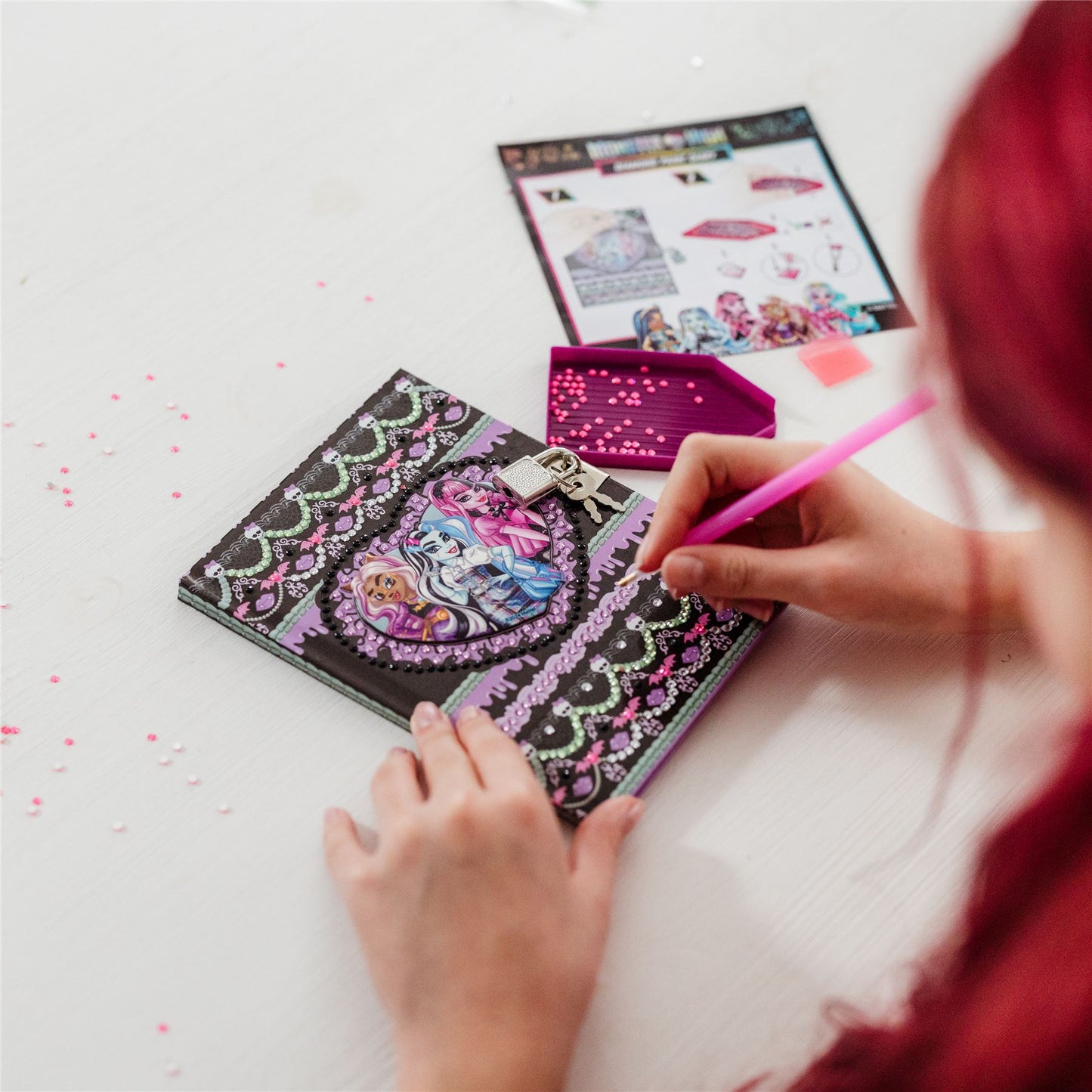 Monster High Diamond Paint Diary