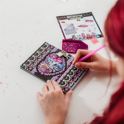 Monster High Diamond Paint Diary