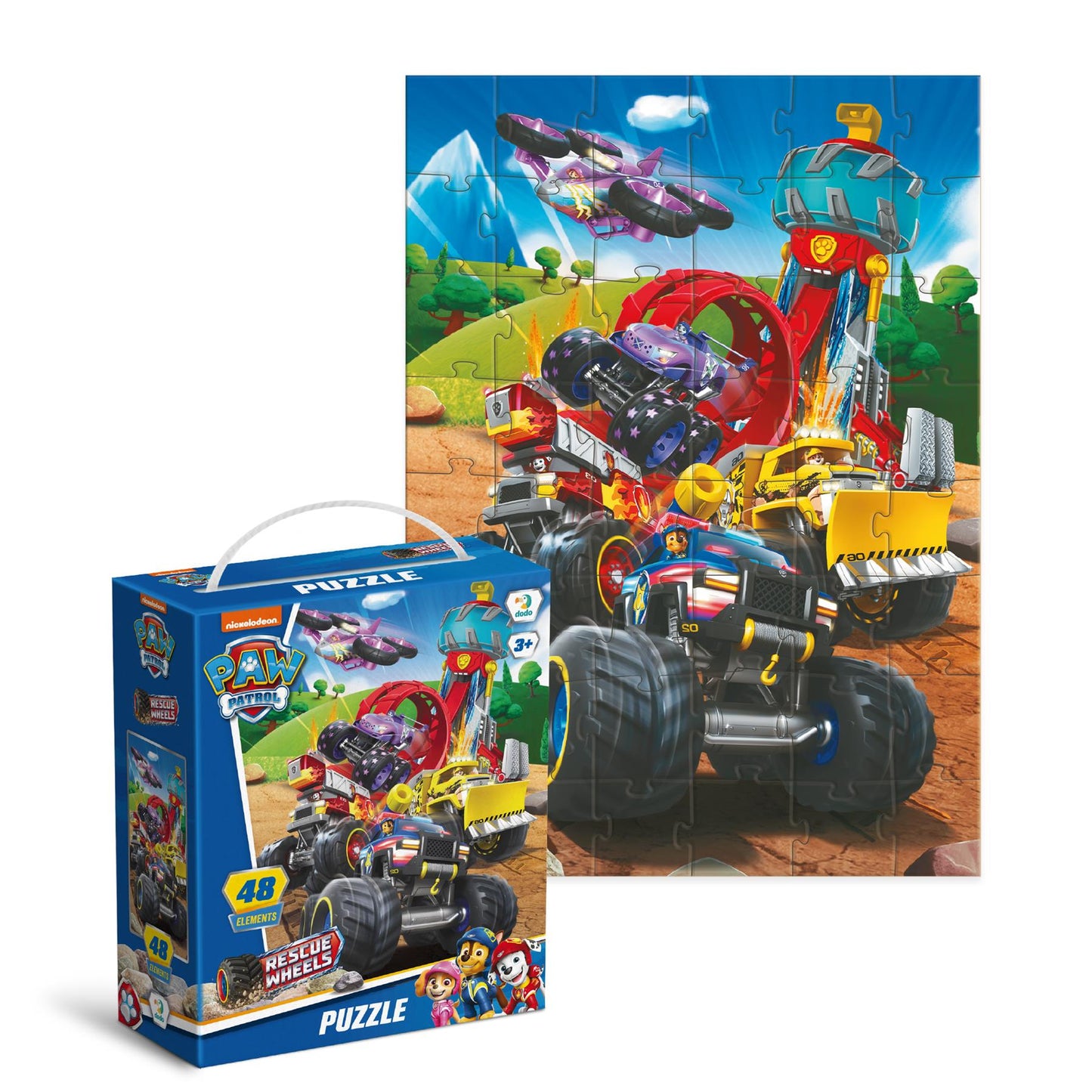 Puzzle Paw Patrol. Rescue Wheels - 48 pcs