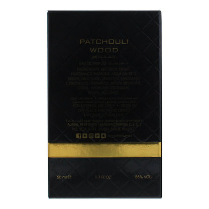 Ajmal Patchouli Wood Eau De Parfum 50ml Spray